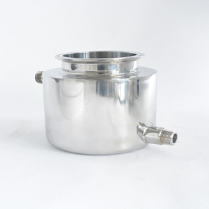 Pharmacy Stainless Steel 304/316L Tank Type Head Hygienic Tri Clamp Warm Cap