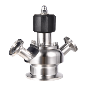 Sanitary Stainless Steel Clamped Aseptic Sample Valve