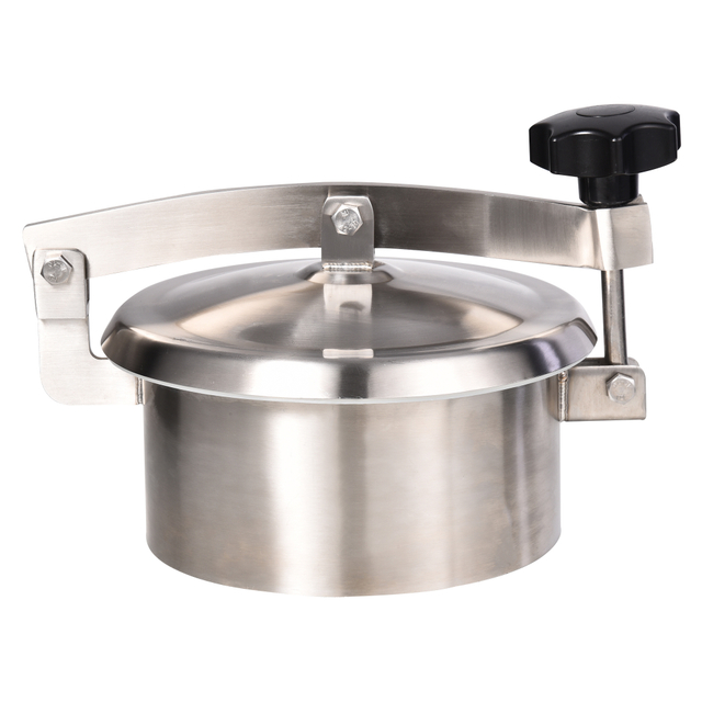 Food Grade Stainless Steel SS304 SS316L Round Manhole Cover Tank Manway