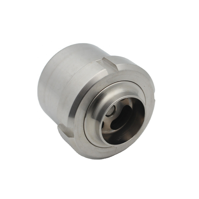 Food Grade Sanitary Stainless Steel 304 316L Union Type Check Valve with Weld End