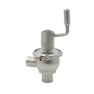 Stainless Steel SS304 SS316L Sanitary Tri Clamp Stop and Reversing Valve