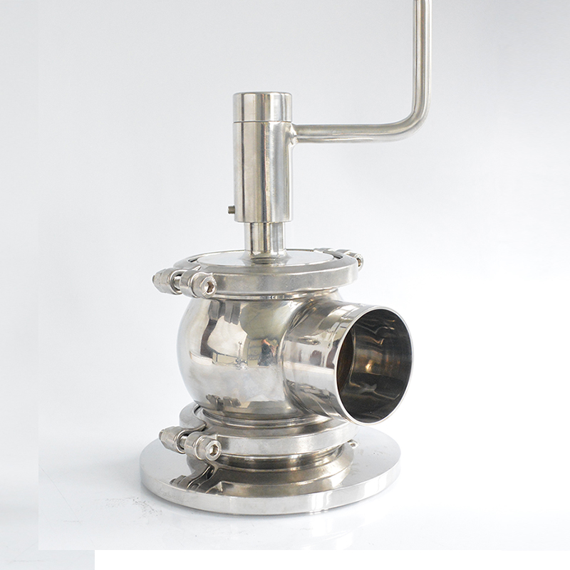Sanitary Stainless Steel Manual Sterile Tank Bottom Valve