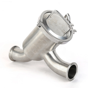 Stainless Steel SS304 SS316L DN25 Sanitary Tri Clamp Y Type Filter Strainer