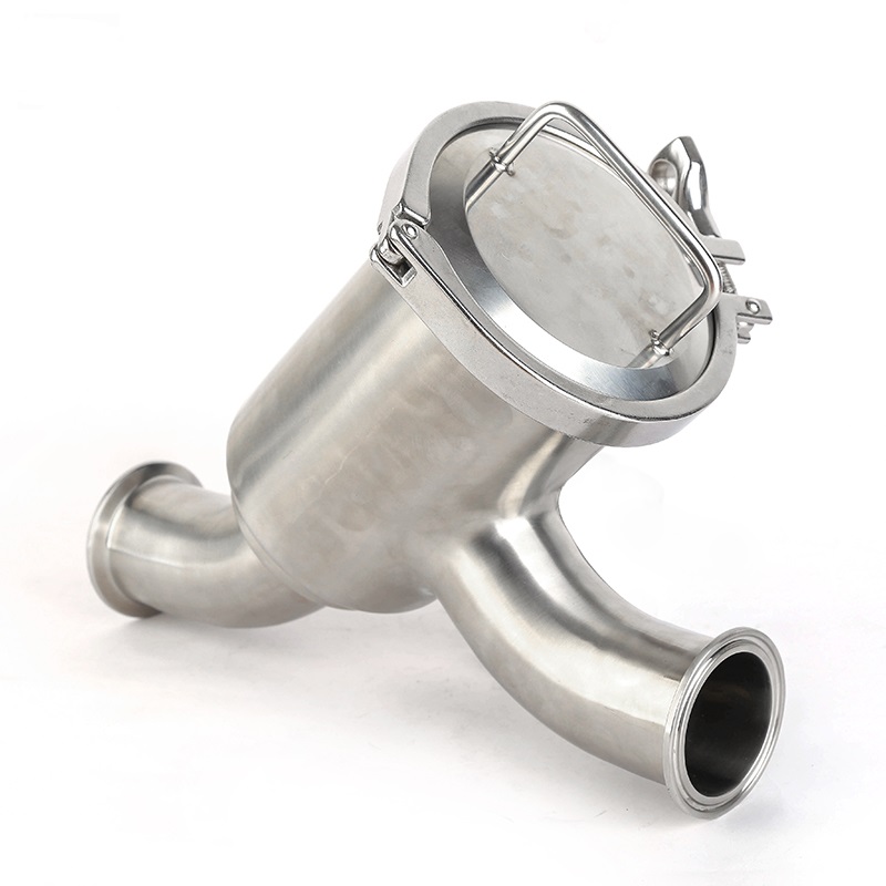 Stainless Steel SS304 SS316L DN25 Sanitary Tri Clamp Y Type Filter Strainer