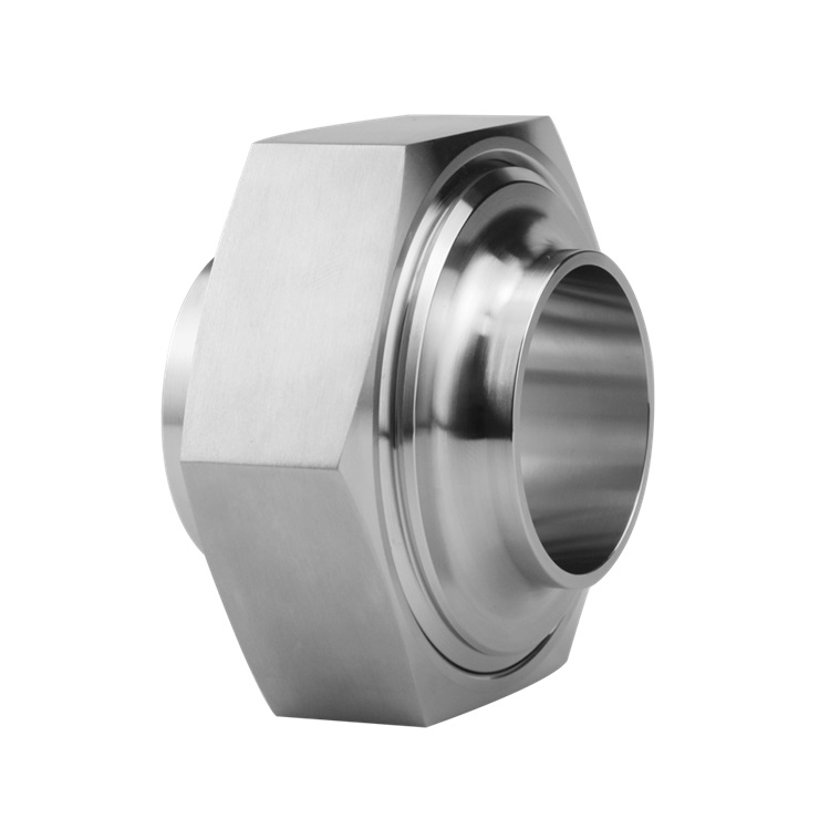 SMS Series Stainless Steel 304 Union Set Brewing Sanitary Weld Gasket Ferrule