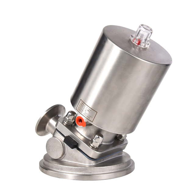 Sanitary Stainless Steel Clamp Diaphragm Tank Bottom Valve