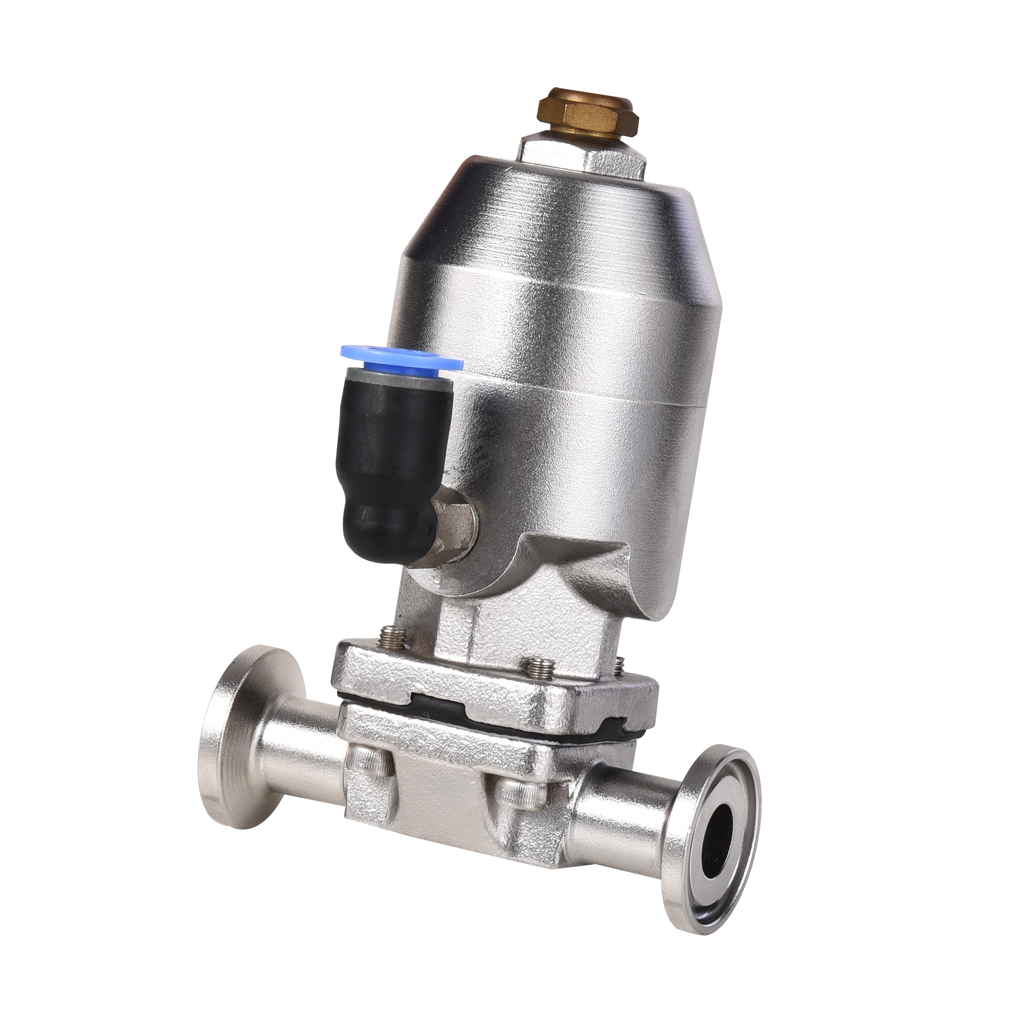Sanitary Mini Type Pneumatic Stainless Steel Diaphragm Valve for Chemical Industrial