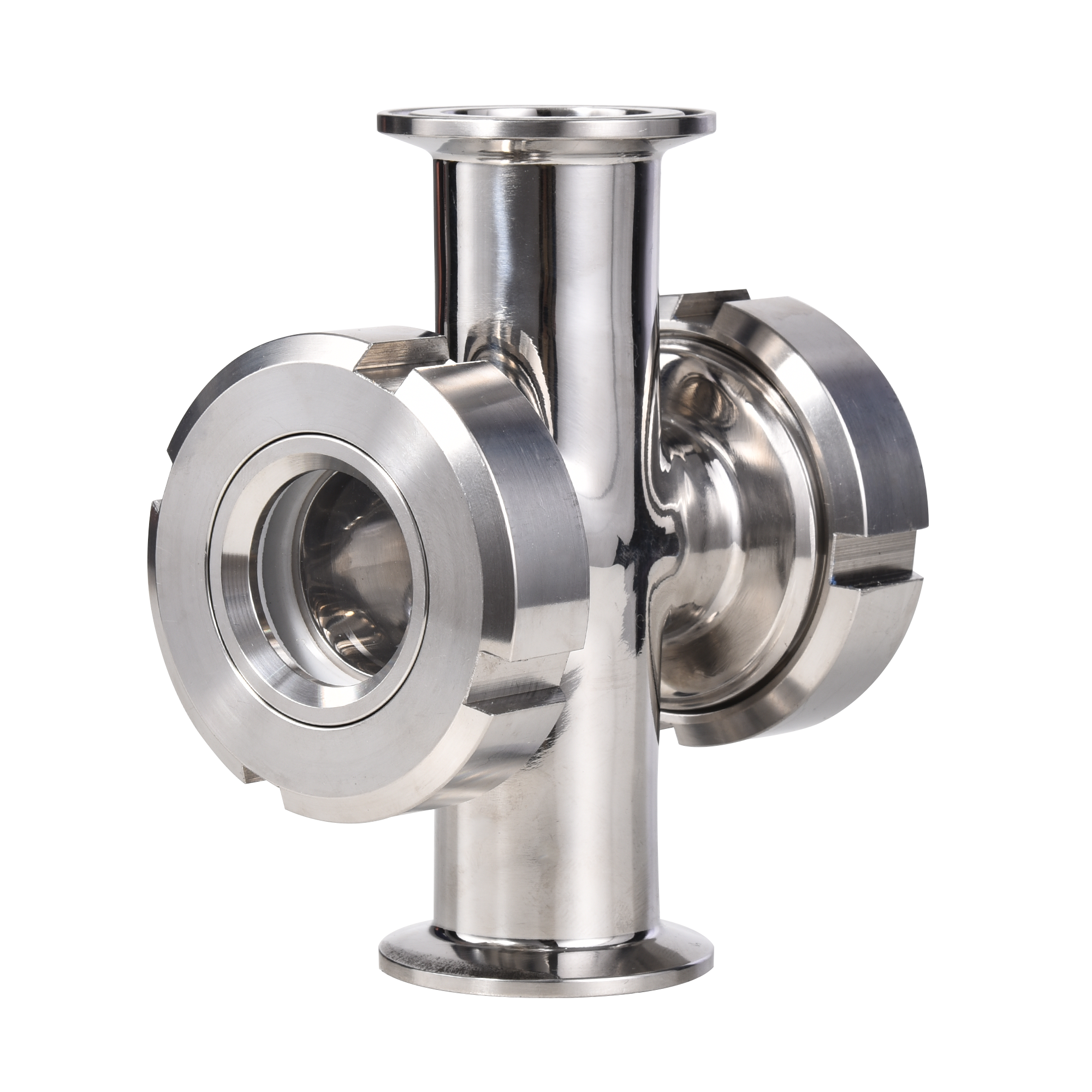 Sanitary Stainless Steel Clamp Spherical Cross-Type Sight Glass