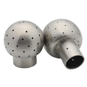 Stainless Steel 304 316L Sanitary Weld Tank Usage Fixed Cleaning Ball