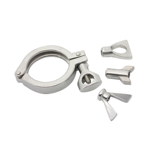 Sanitary Stainless Steel 304/316L Pipe Clamp Heavy Duty Clamp