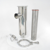 Sanitary Stainless Steel SS304 SS316L Food Grade Metal Mesh Pipeline Industrial Angle Type SMS Threaded Strainer For Juice Wort Beer Milk