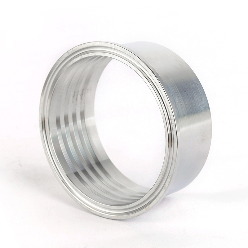 Food Beverage 304 316L Stainless Steel Fittings Clamp Tube Coupling