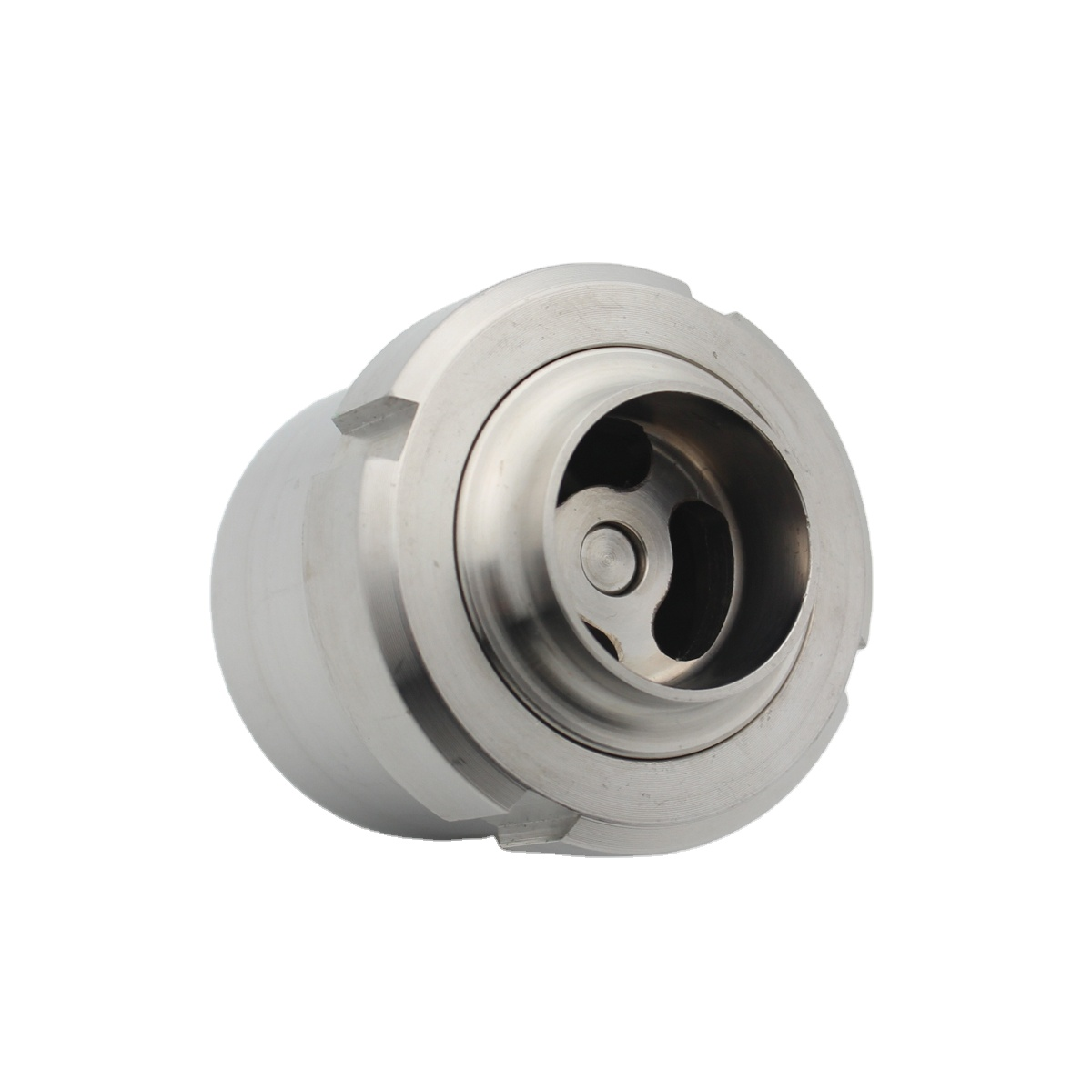 Food Grade Sanitary Stainless Steel 304 316L Union Type Check Valve with Weld End