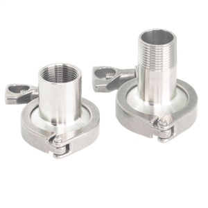 Sanitary Stainless Steel 304/316L Clamp Union Set Threaded Union Set