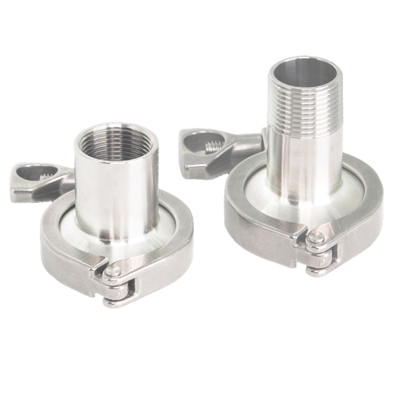 Sanitary Stainless Steel 304/316L Clamp Union Set Threaded Union Set