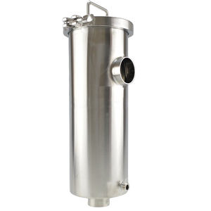 Food Grade Stainless Steel SUS304/316L Sanitary Filter With Heat Jacket 