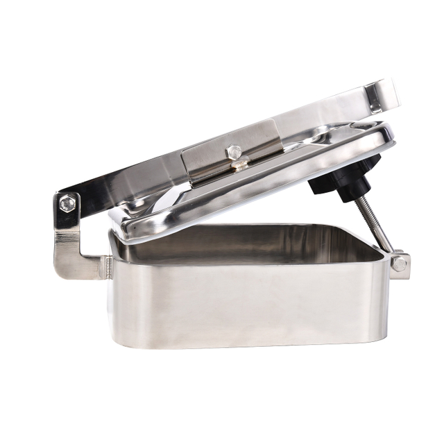 SS304 SS316 Stainless Steel Sanitary Square Tank Manhole Cover
