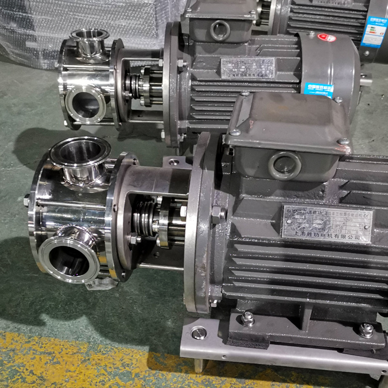 Stainless Steel SS304 Food Grade Flexible Impeller Lobe Pump