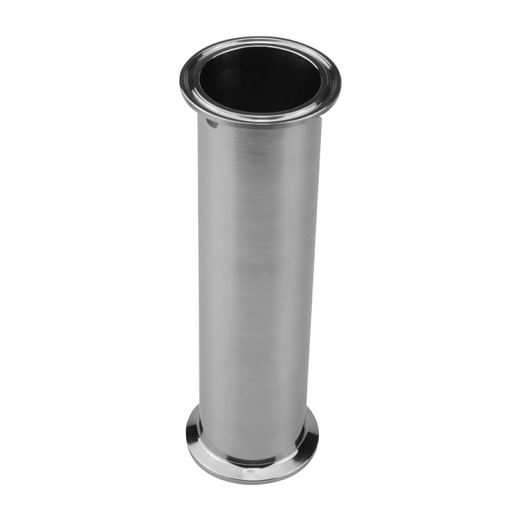 Food Processing Stainless Steel 304 316L Pipe Fittings Clamp Tube