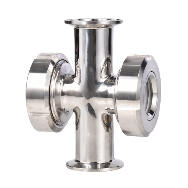 Sanitary Stainless Steel Clamp Spherical Cross-Type Sight Glass