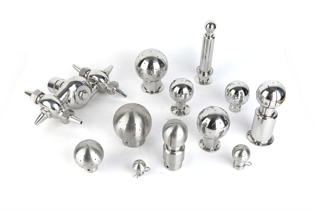 SS304/316L Tank Washing Ball Weld Rotary Spray Ball For Pharmacy