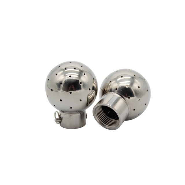 Pharmaceutical SUS304 316L Clamp Fixed Tank Spray Ball For Food Beverage
