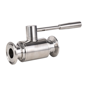 Food Grade Stainless Steel SS304 SS316L Manual Tri Clamp Ball Valve