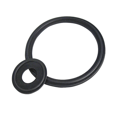 Food Grade Tri Clamp PTFE EPDM Gasket With Stainless Steel Screen Mesh