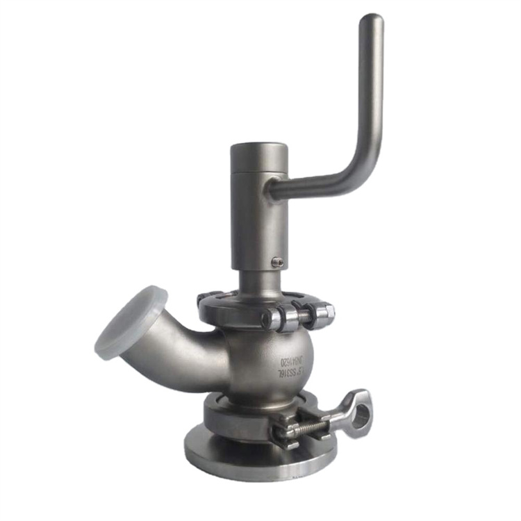 Manual Ball Type Clamp Sanitary Stainless Steel 304/316L Tank Bottom Valve